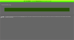 Desktop Screenshot of freesounds.org